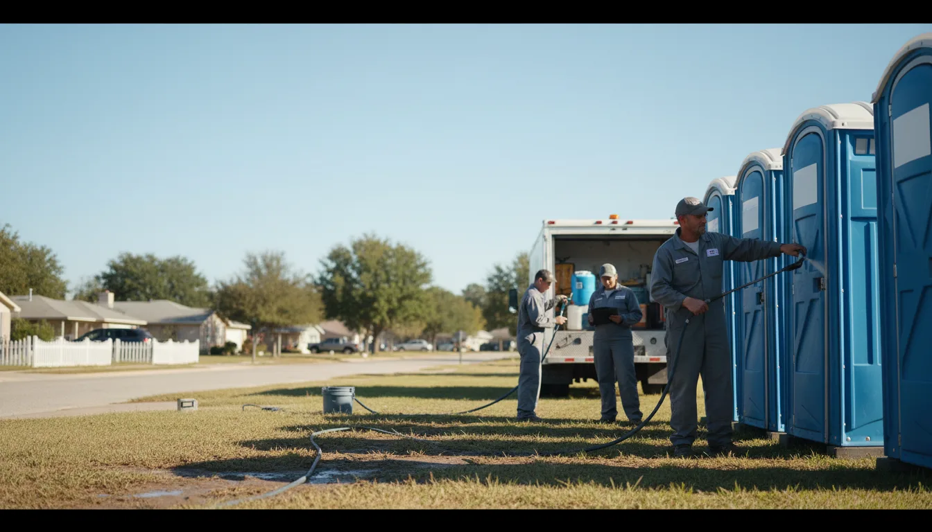 Long-Term Portable Toilet Rental in Dora, NM near me